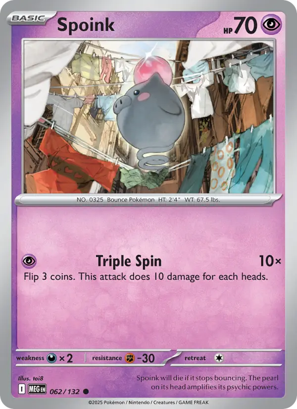 Spoink, 062/132
