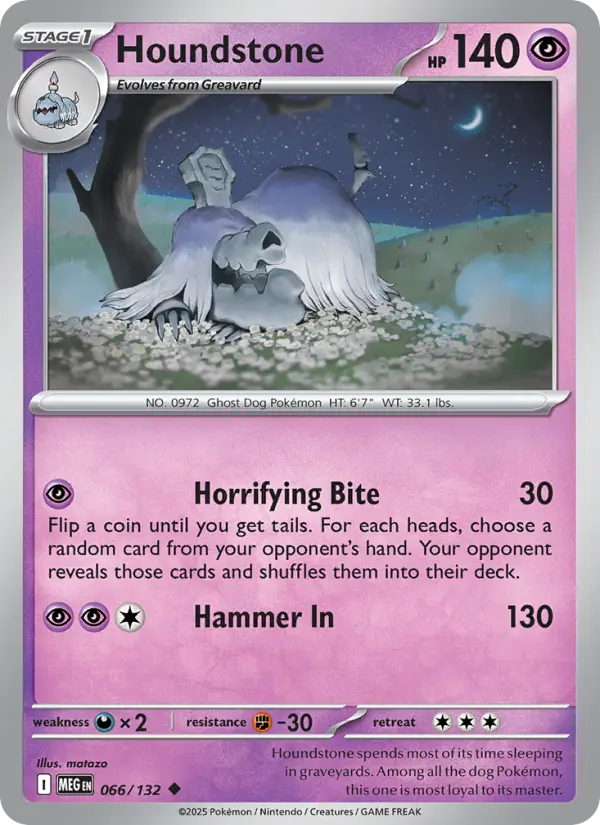 Houndstone, 066/132