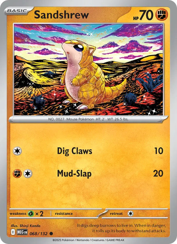 Sandshrew, 068/132