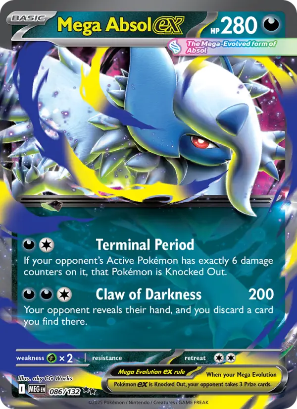 Mega Absol ex, 086/132