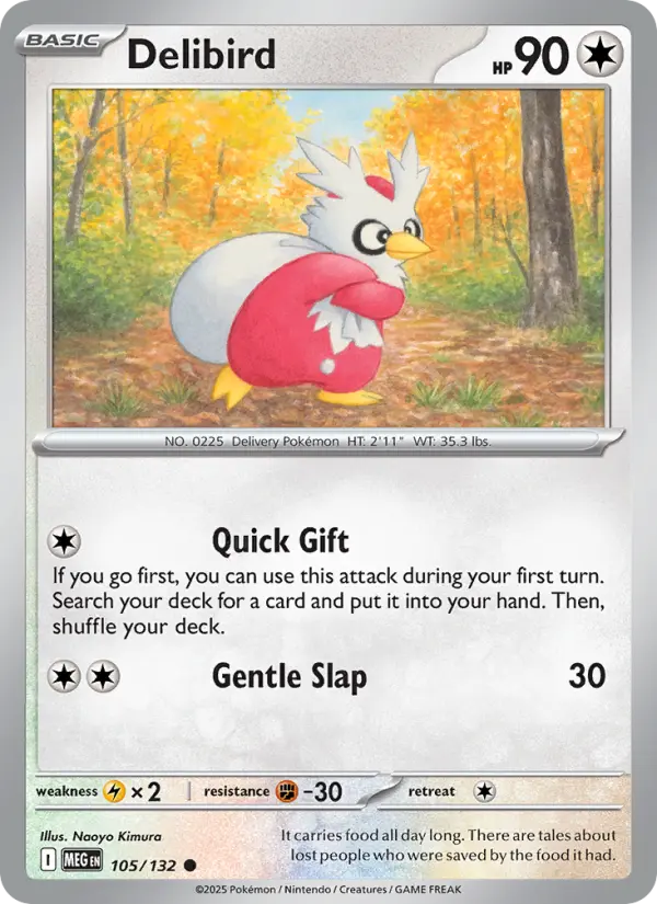 Delibird, 105/132