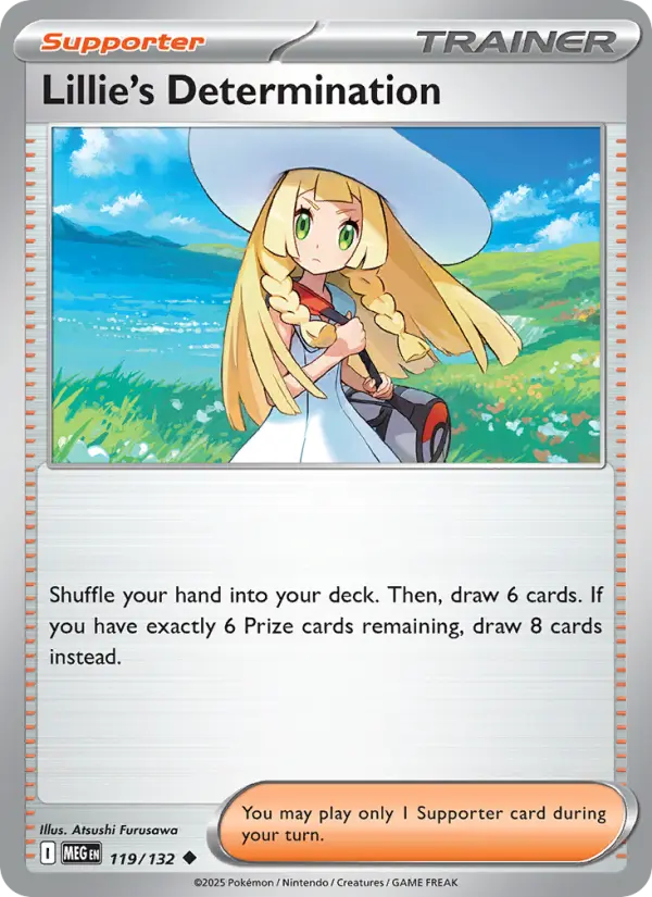 Lillie's Determination, 119/132