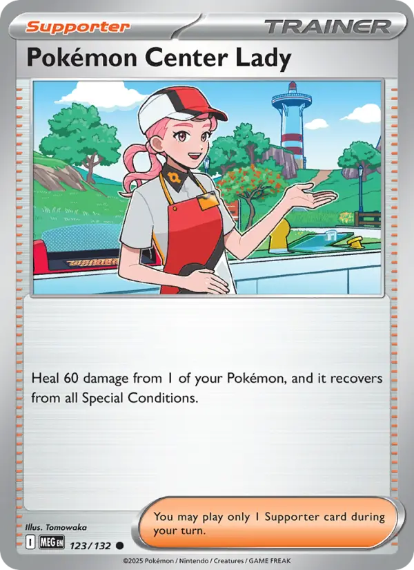 Pokémon Center Lady, 123/132