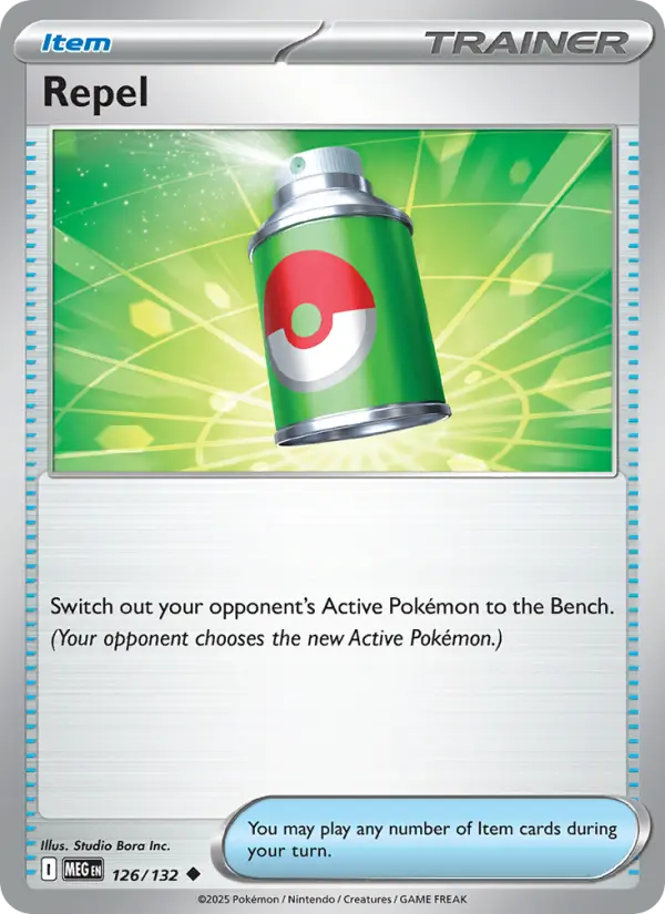 Repel, 126/132
