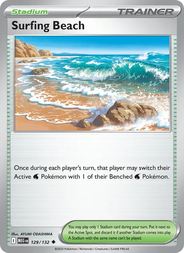 Surfing Beach, 129/132