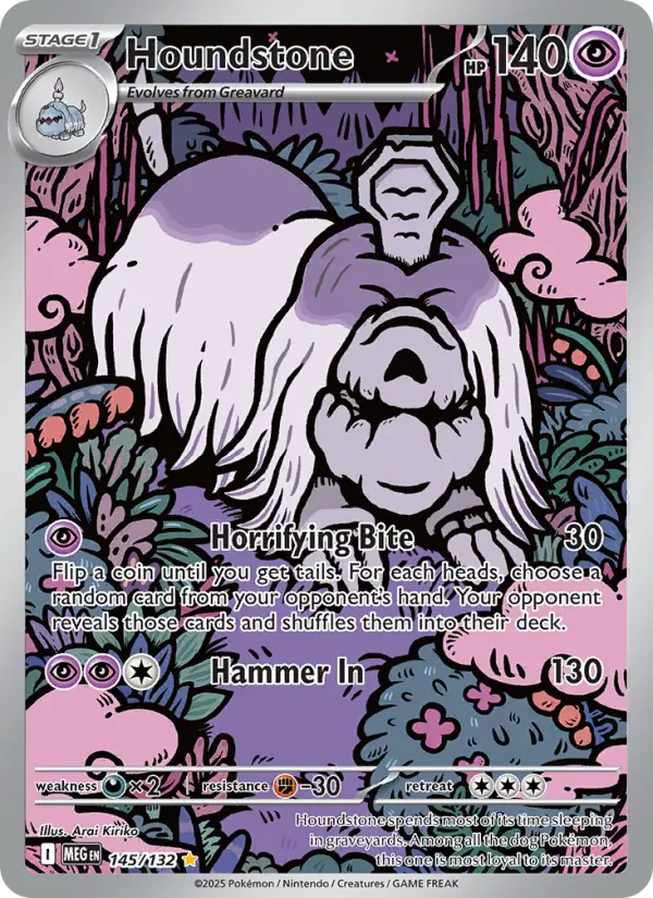 Houndstone, 145/132