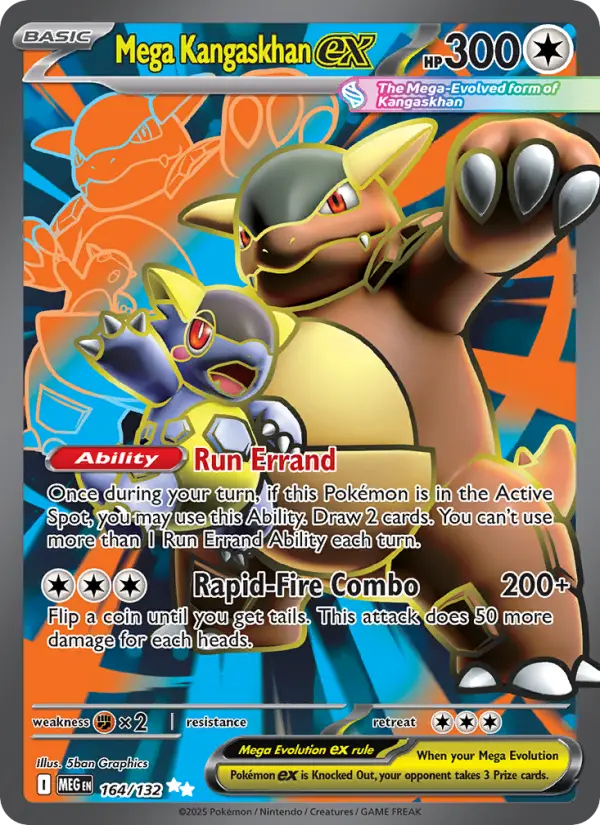 Mega Kangaskhan ex, 164/132