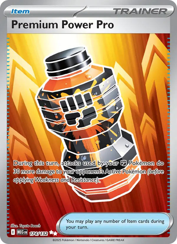 Premium Power Pro, 174/132