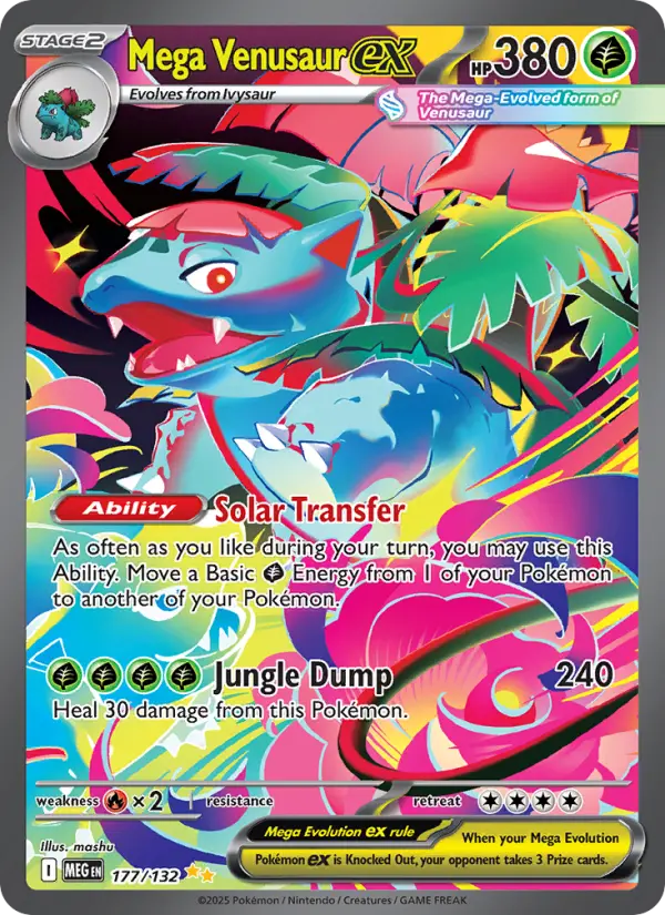Mega Venusaur ex, 177/132