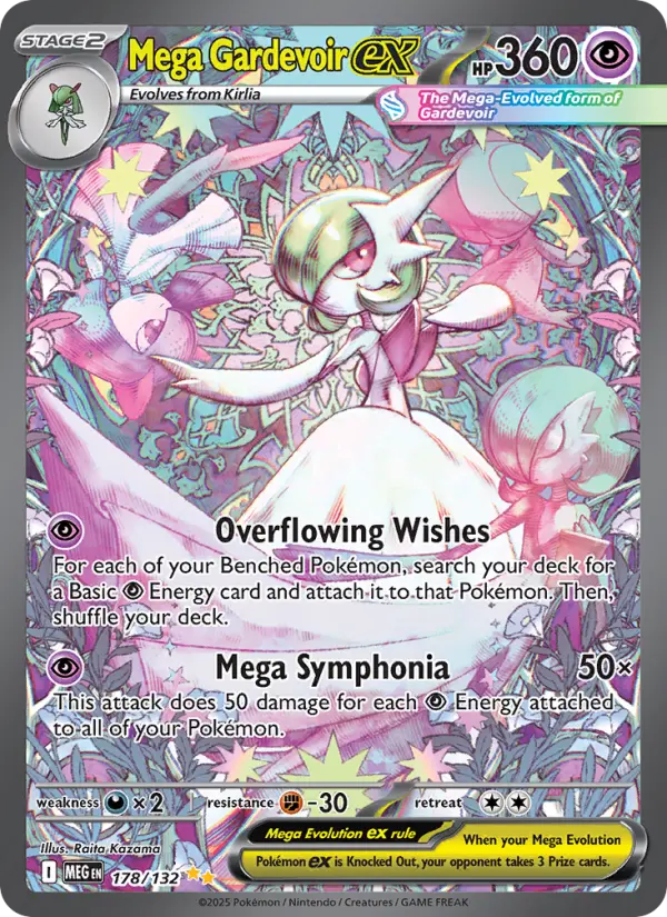 Mega Gardevoir ex, 178/132