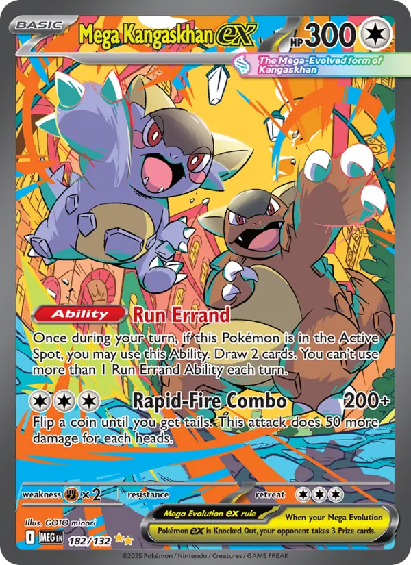 Mega Kangaskhan ex, 182/132
