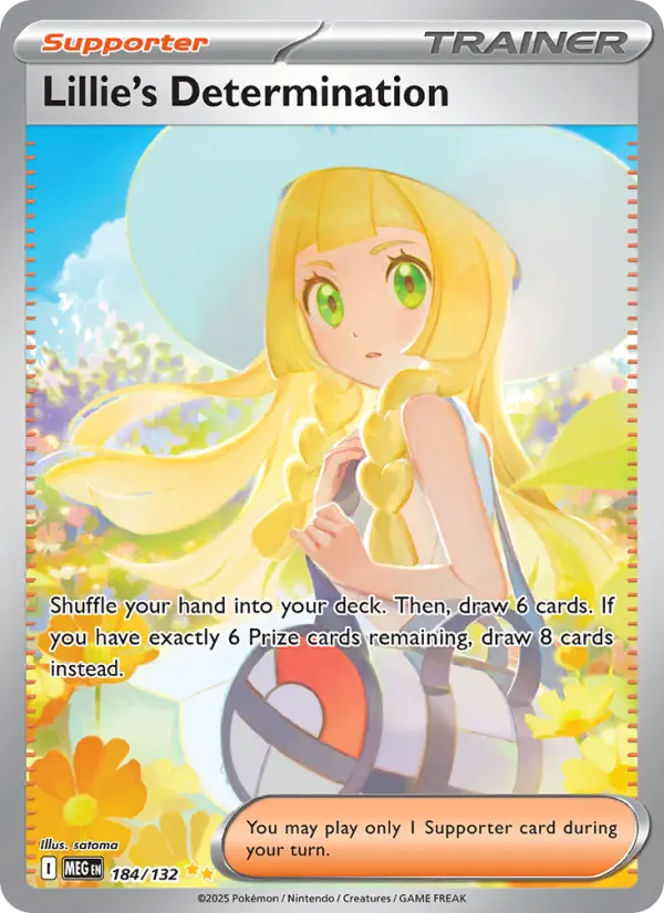 Lillie's Determination, 184/132