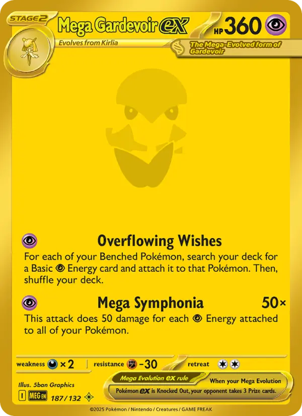Mega Gardevoir ex, 187/132
