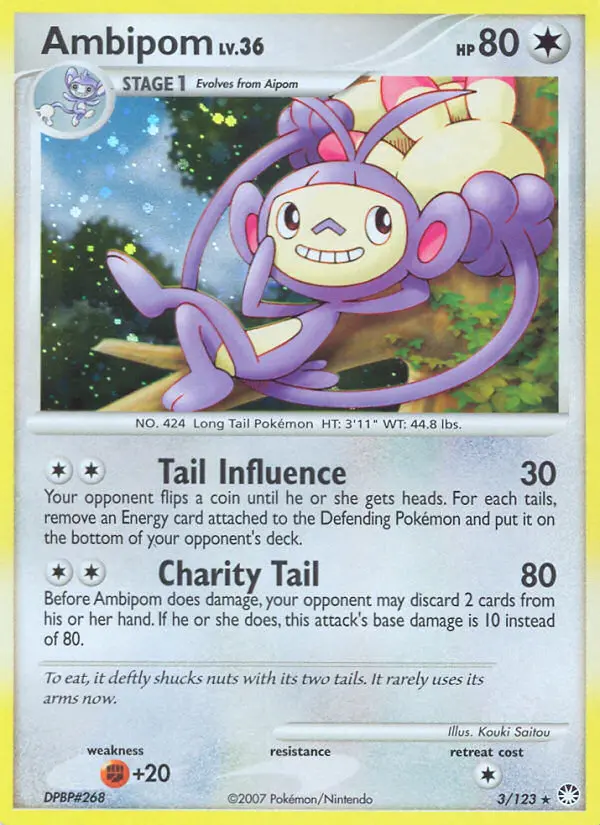 Ambipom, 3/123