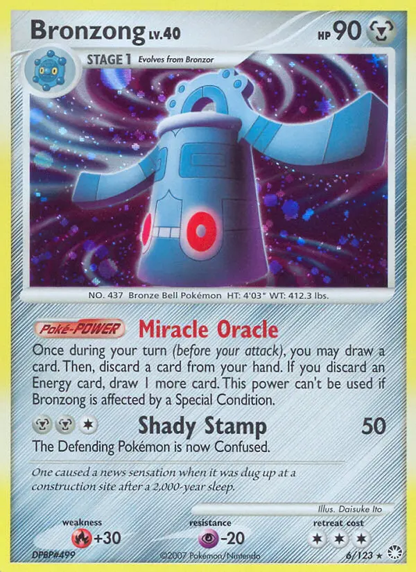 Bronzong, 6/123