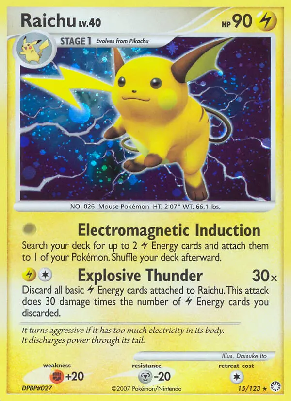 Raichu, 15/123
