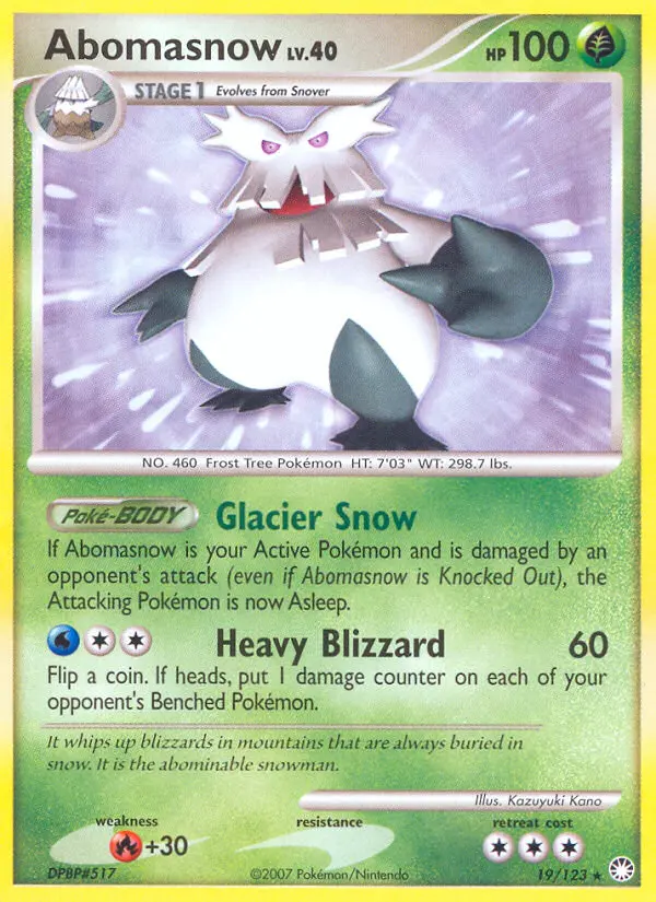 Abomasnow, 19/123