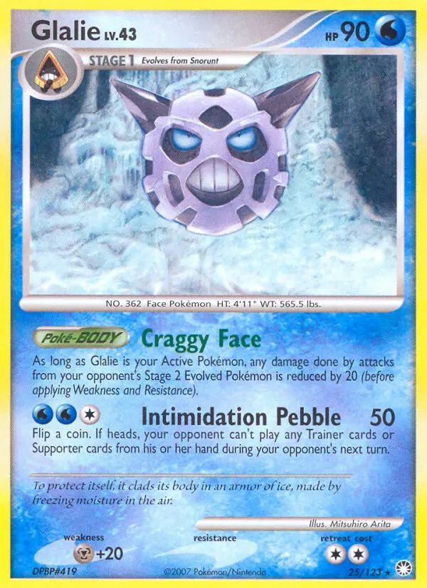 Glalie, 25/123