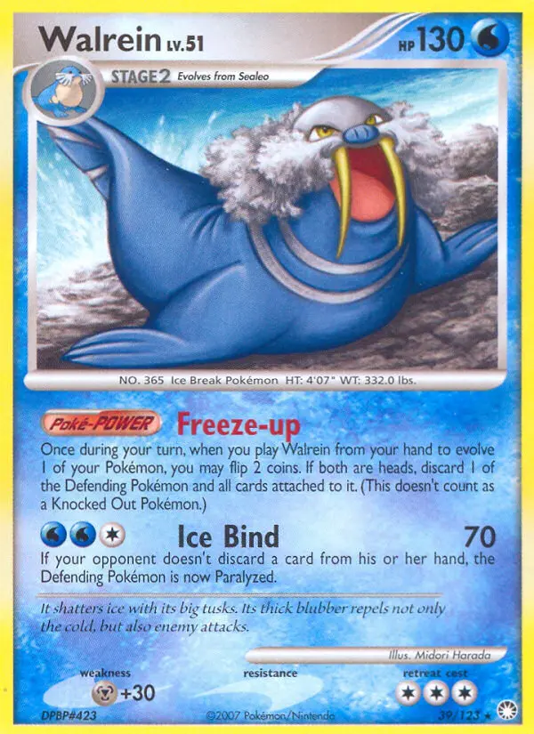 Walrein, 39/123