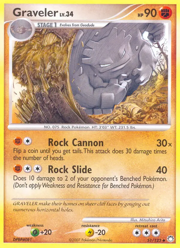 Graveler, 51/123