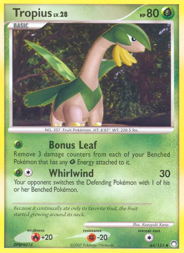 Tropius, 64/123