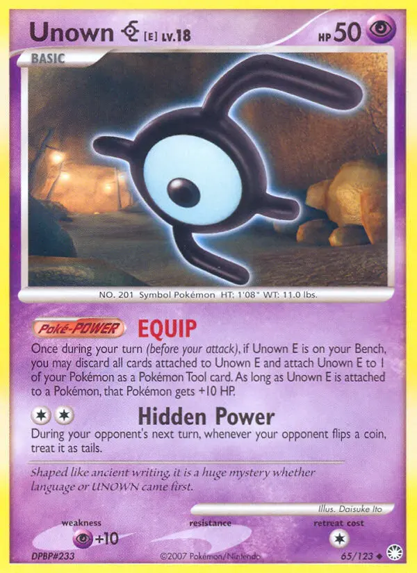 Unown E, 65/123