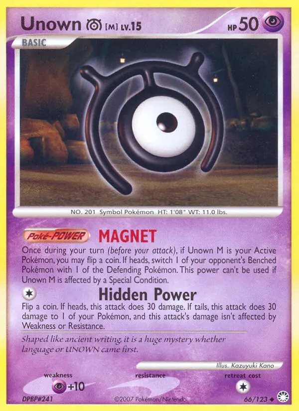 Unown M, 66/123