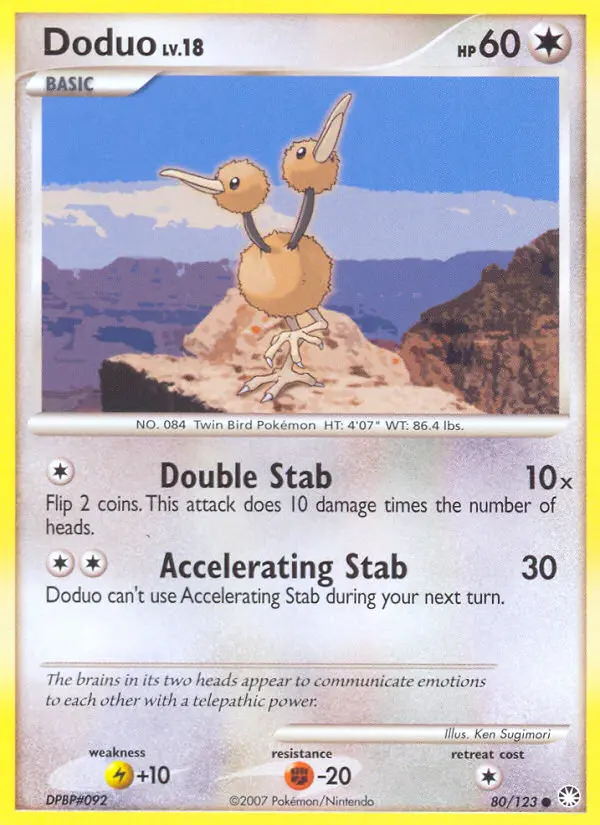 Doduo, 80/123