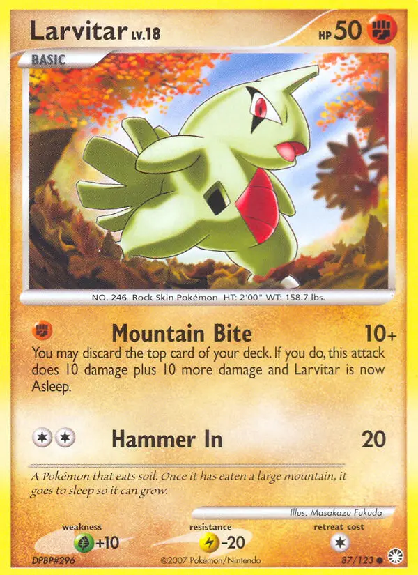 Larvitar, 87/123