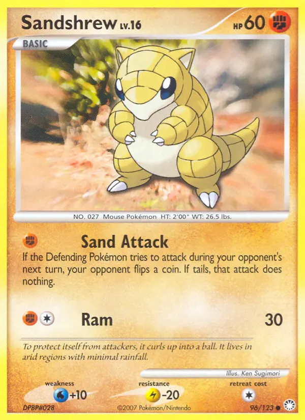 Sandshrew, 96/123