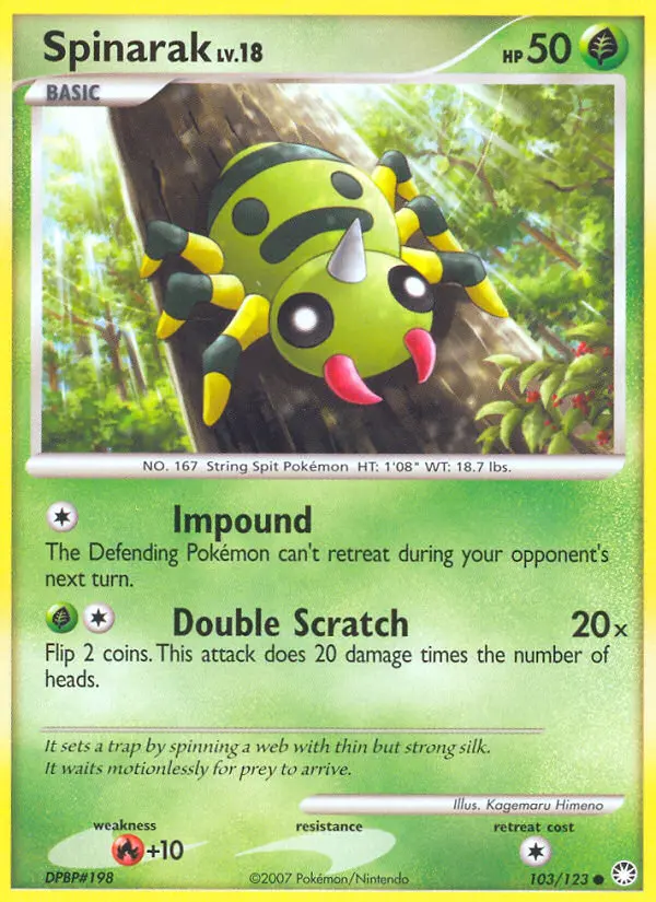 Spinarak, 103/123