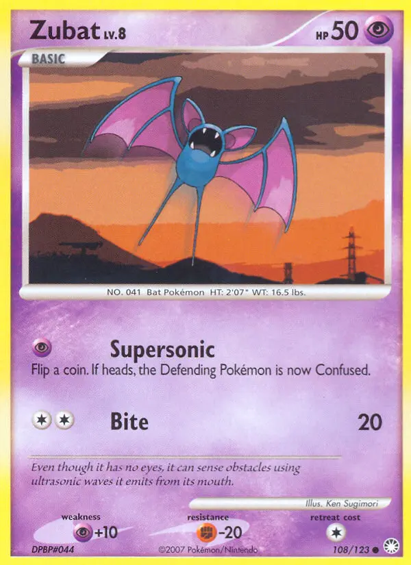 Zubat, 108/123