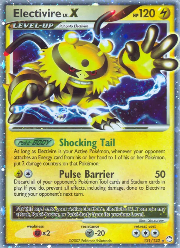 Electivire, 121/123