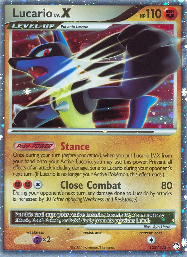 Lucario, 122/123
