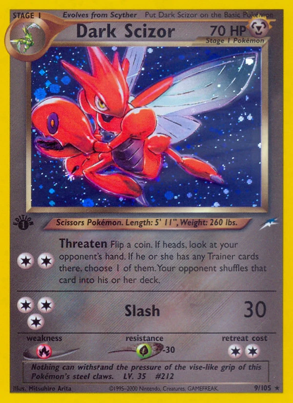 Dark Scizor, 009/105