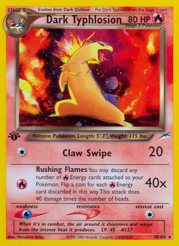 Dark Typhlosion, 010/105