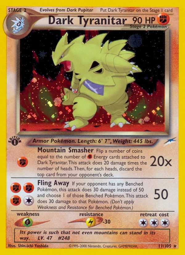 Dark Tyranitar, 011/105