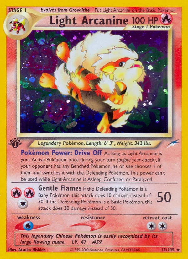 Light Arcanine, 012/105