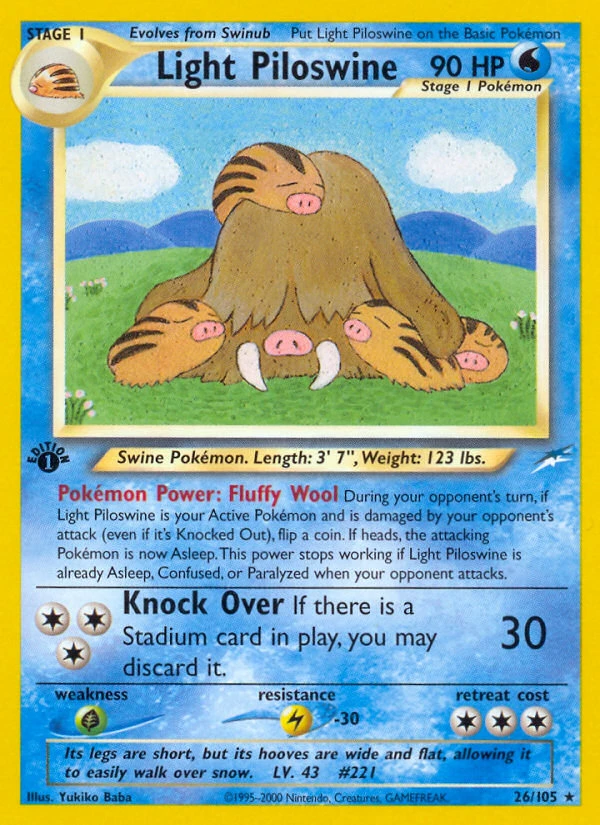 Light Piloswine, 026/105