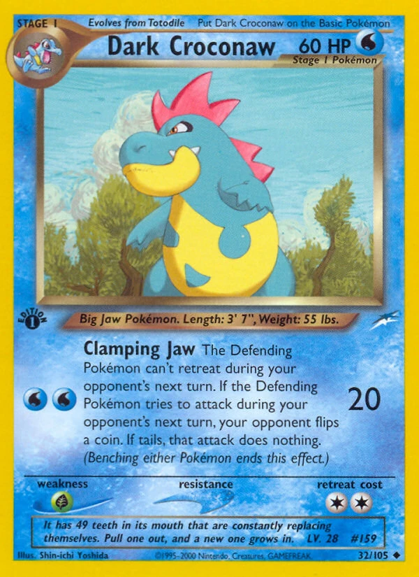 Dark Croconaw, 032/105