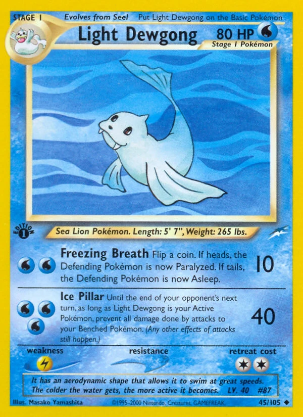 Light Dewgong, 045/105