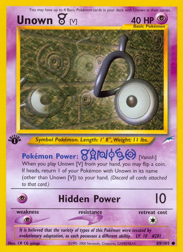 Unown [V], 089/105
