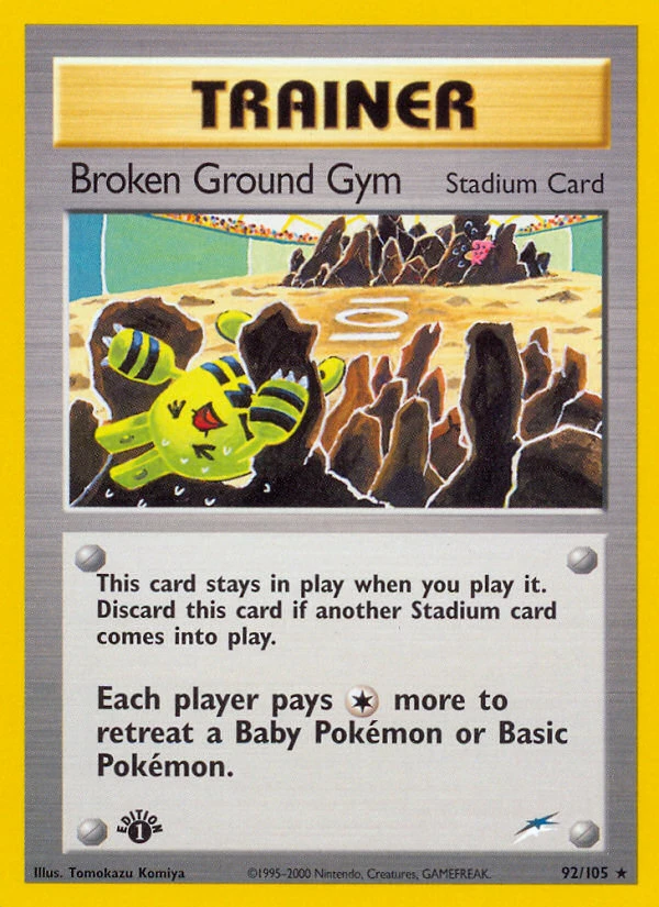 Broken Ground Gym, 092/105