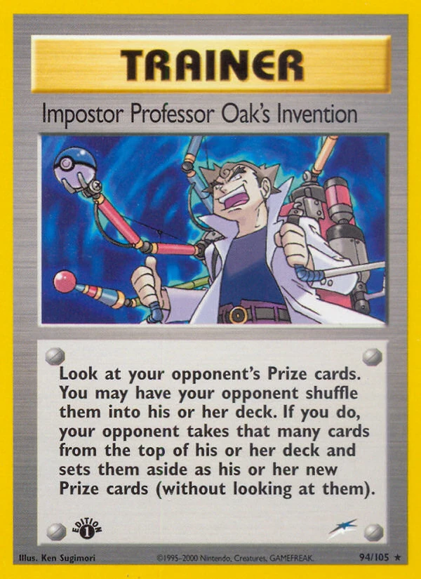 Impostor Professor Oak's Invention, 094/105