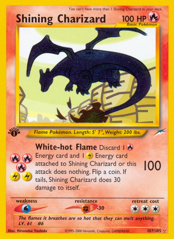 Shining Charizard, 107/105