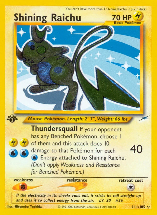 Shining Raichu, 111/105
