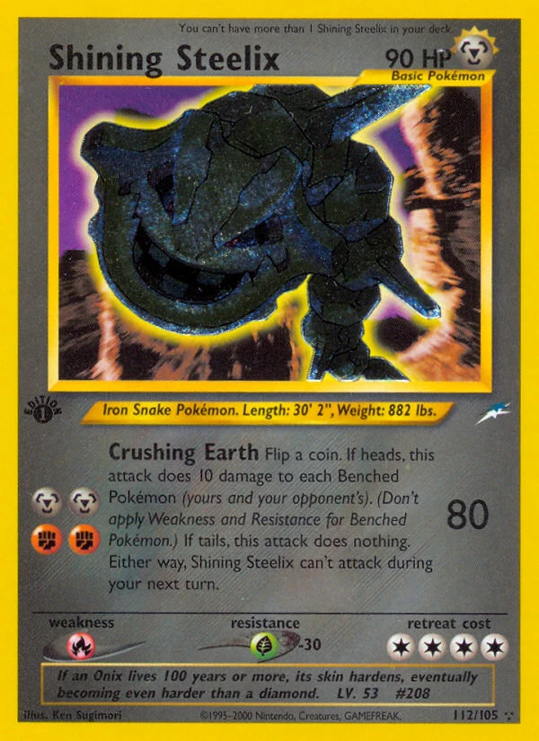 Shining Steelix, 112/105