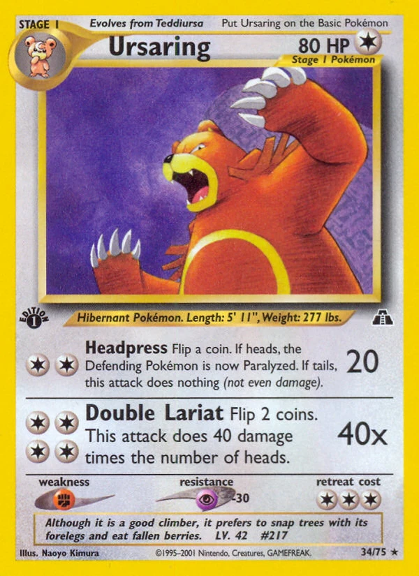 Ursaring, 034/075