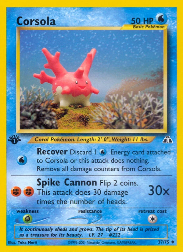 Corsola, 037/075