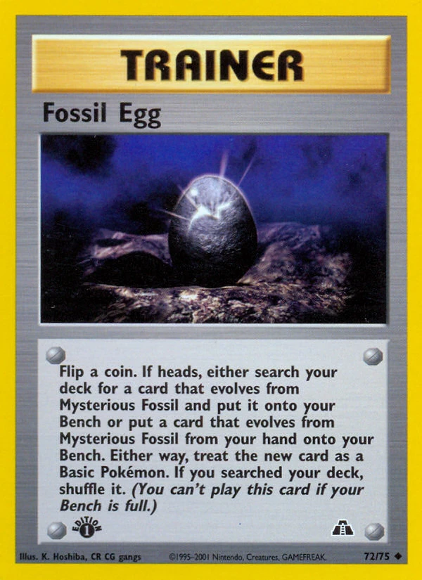 Fossil Egg, 072/075